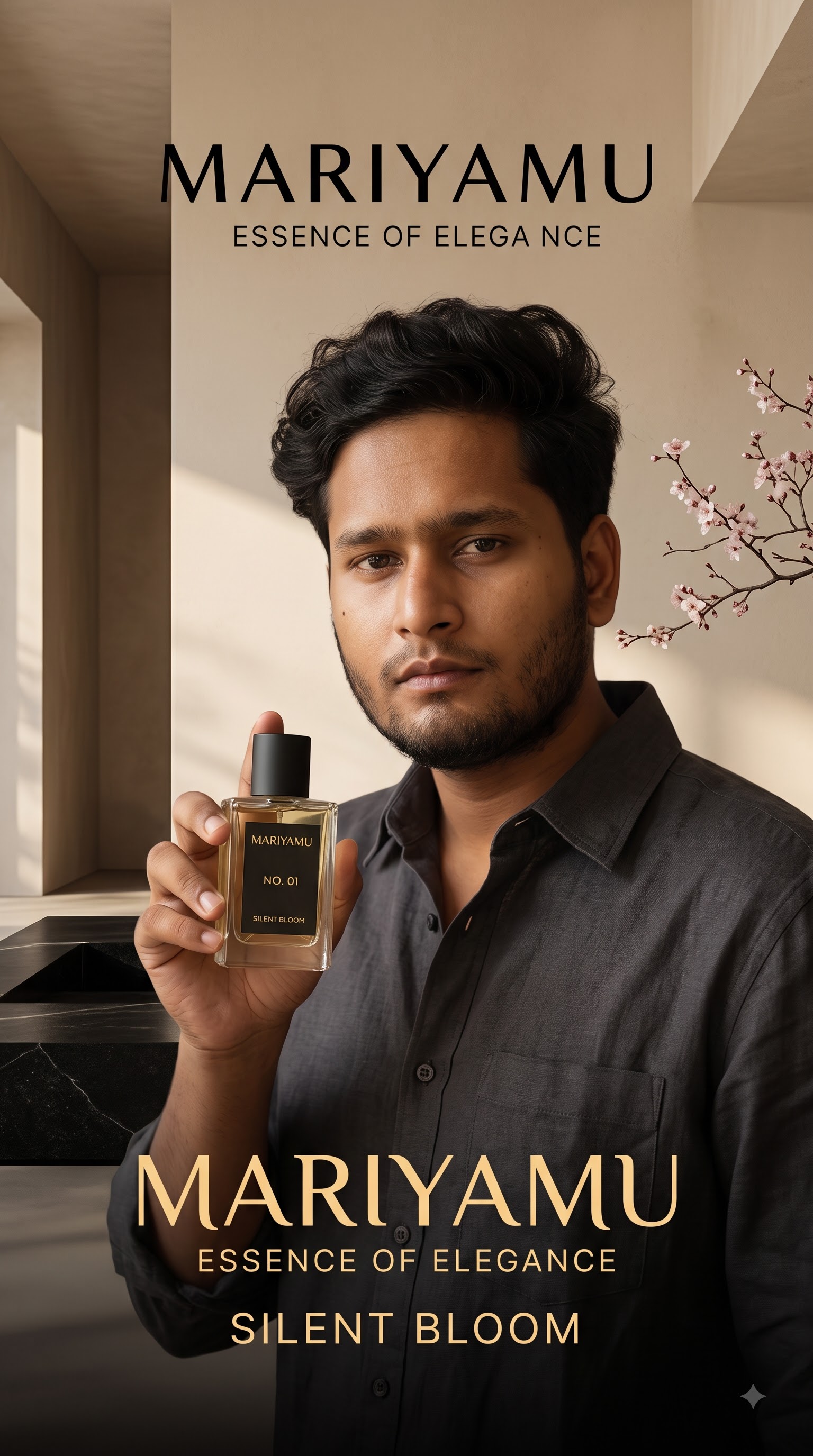 MARIYAMU Editorial Luxury Fragrance Campaign