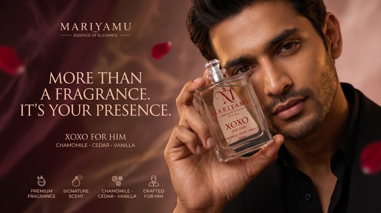 MARIYAMU — XOXO For Him Haute Parfumerie Campaign